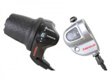 Шифтер Shimano SL-3S42 NEXUS REVO SHIFTER 3-швидк. стандарт. грипса, рубашка, трос +BELL. ОЕМ (SL3S42E220LS)